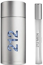 Carolina Herrera 212 Men Gift Set - Set (edt 100ml + edt 10ml) — photo N1