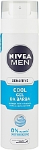 Cooling Shaving Gel for Sensitive Skin - NIVEA MEN Sensitive Cool Barber Shaving Gel — photo N2