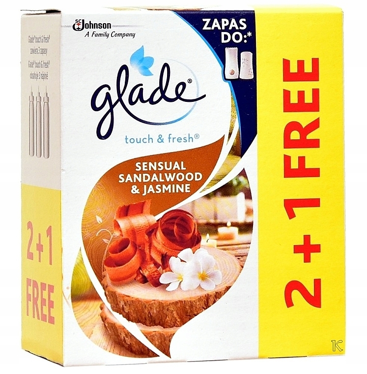 Glade Touch & Fresh Sensual Sandalwood & Jasmine - Glade Touch & Fresh Sensual Sandalwood & Jasmine — photo N1