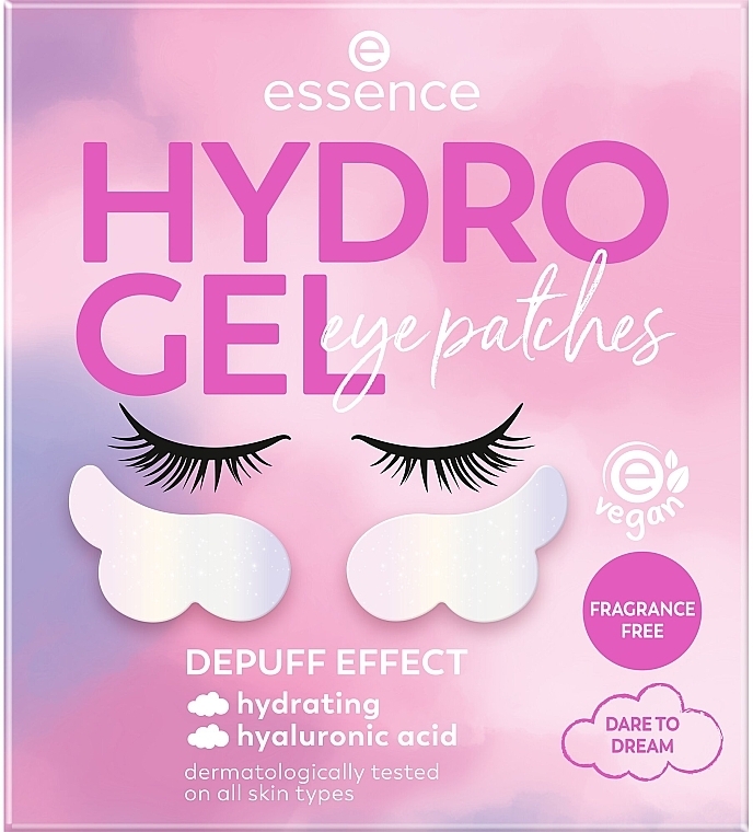 Hydro Gel Eye Patches - Essence Hydro Gel Dare To Dream Eye Patches — photo N1