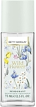 Fragrances, Perfumes, Cosmetics Betty Barclay Wild Flower - Deodorant