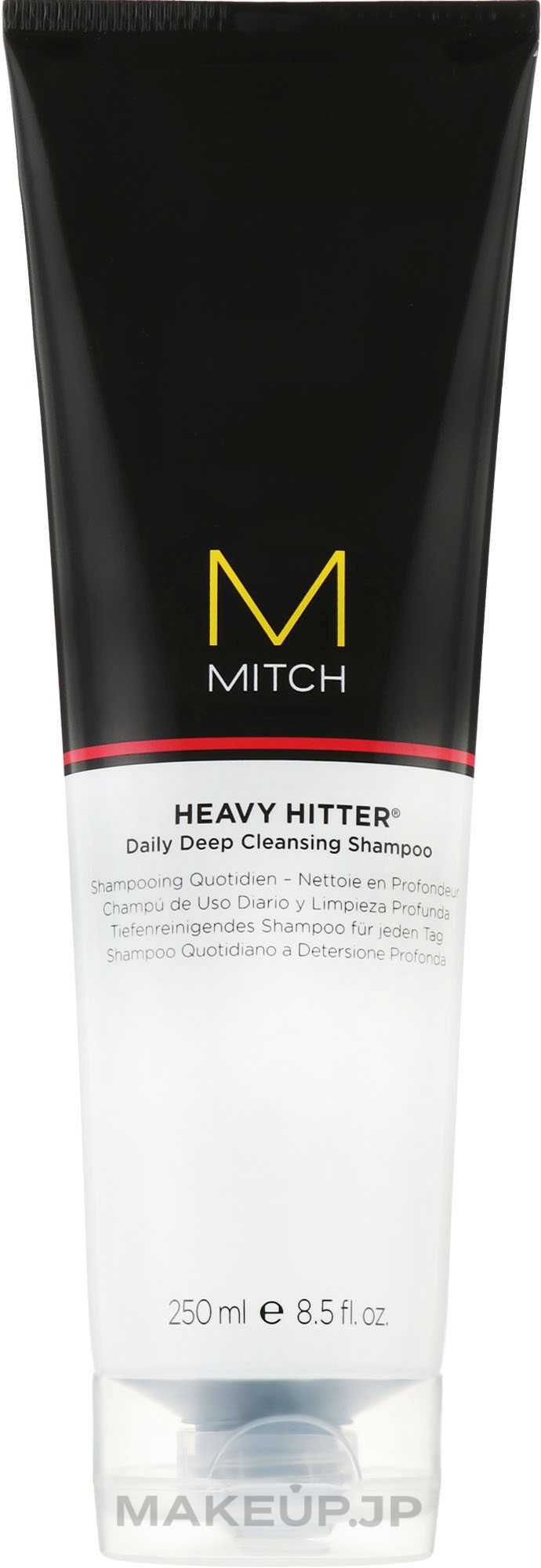 Deep Cleansing Shampoo - Paul Mitchell Mitch Heavy Hitter Deep Cleansing Shampoo — photo 250 ml