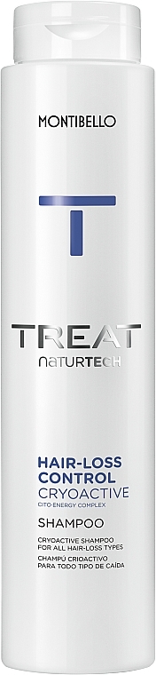 Anti Hair Loss Shampoo - Montibello Treat NaturTech Hair Loss Control Cryoactive Shampoo — photo N1