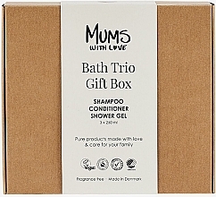 Set - Mums With Love Bath Trio Gift Box (sh/250 ml + cond/250 ml + sh/gel/250 ml) — photo N1