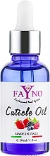 Fragrances, Perfumes, Cosmetics Berry Mix Cuticle Oil - Fayno Cuticle Oil