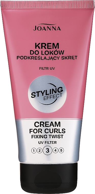 Styling Curly Hair Cream - Joanna Styling Effect Cream For Curls — photo N1