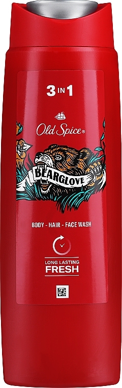 Shampoo & Shower Gel - Old Spice Bearglove 3in1 — photo N3