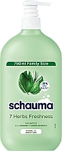 Hair Shampoo "7 Herbs" - Schwarzkopf Schauma Shampoo — photo N2