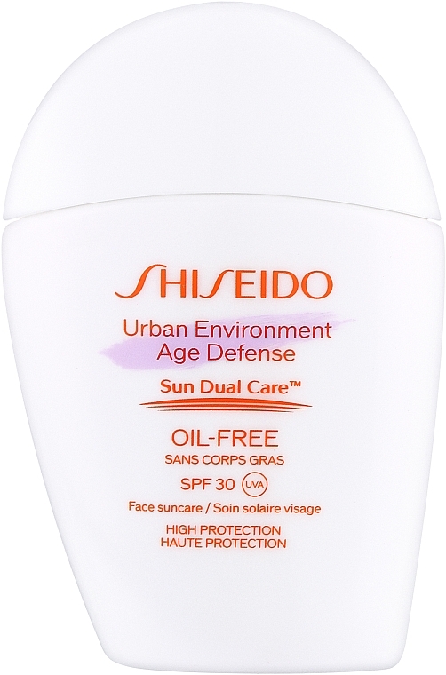 Sunscreen - Shiseido Urban Environment Age Defense Sun Dual Care SPF 30 UVA — photo N1