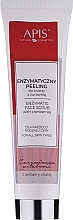 Fragrances, Perfumes, Cosmetics Cranberry Facial Peeling - APIS Professional Face Enzyme Peeling With Cranberry