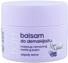 Makeup Remover - Fluff Makeup Remover Balm Wild Blueberries — photo N2