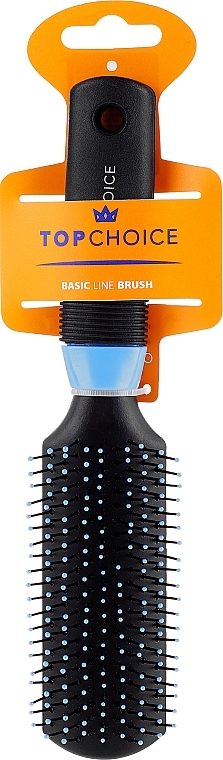 Hair Brush, 2229, black-blue - Top Choice — photo N1