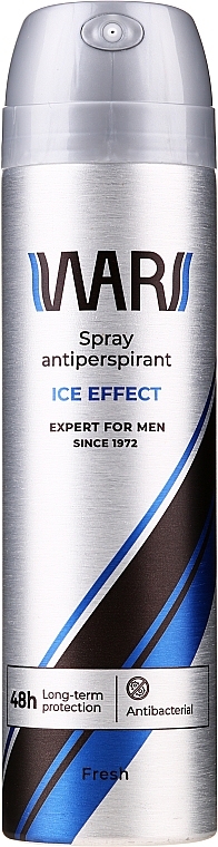 Antiperspirant Antibacterial Spray - Wars Expert For Men Ice Effect — photo N1