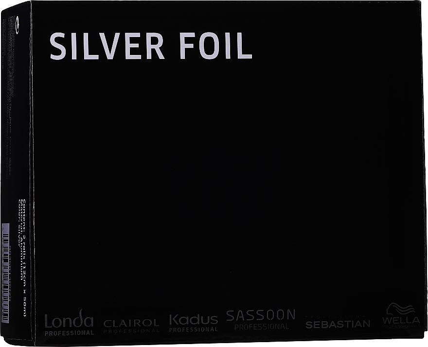 Silver Foil for All Hair Coloring Techniques - Wella Professional Silver Foil — photo N1