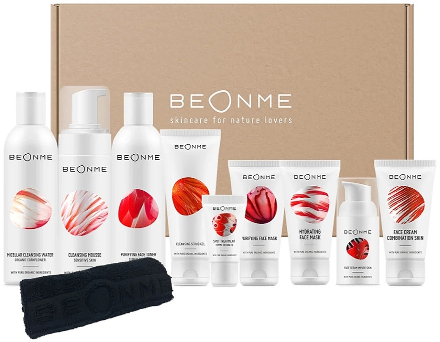 Set, 9 products - BeOnMe Dry & Sensitive Skin Routine Set — photo N1
