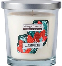 Fragrances, Perfumes, Cosmetics Scented Candle in Glass - Yankee Candle Home Inspiration Frosted Pine Candle