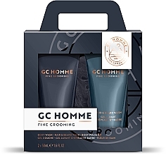 Fragrances, Perfumes, Cosmetics Set - Grace Cole CG Homme Fine Grooming Relax & Refresh (sh/gel/50ml + hair/beard/wash/50ml+ b/polisher/1pcs)