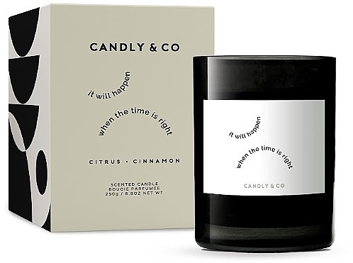 Scented Candle - Candly & Co No.3 Candle It Will Happen When The Time Is Right — photo N1