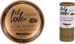 Set - We Love The Planet Golden Glow (deo/40g + l/balm/4.9g) — photo N2