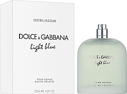 Dolce & Gabbana Light Blue pour Homme - Eau de Toilette (tester without cap) — photo N2