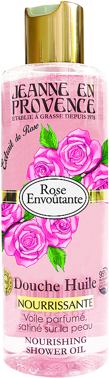 Rose Shower Oil - Jeanne en Provence Rose Nourishing Shower Oil — photo N1