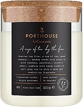 Fragrances, Perfumes, Cosmetics Porthouse A Cup Of Tea By The Fire - Scented Candle