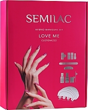 Fragrances, Perfumes, Cosmetics Gel Manicure Set - Semilac Love Me Customized Manicure Kit