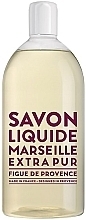 Liquid Soap - Compagnie De Provence Figue de Provence Extra Pur Liquid Marseille Soap Refill — photo N1
