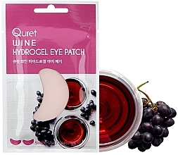 Fragrances, Perfumes, Cosmetics Eye Patches - Quret Wine Hydrogel Eye Patch