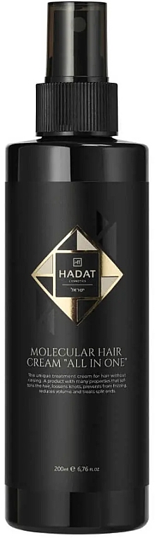 洗い流さないモレキュラー ヘアクリーム スプレー - Hadat Cosmetics Molecular Hair Cream All In One — photo N1