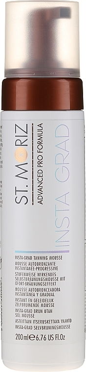 Self-Tanning Body Mousse - St. Moriz Advanced Pro Insta-Grad Tanning Mousse — photo N1