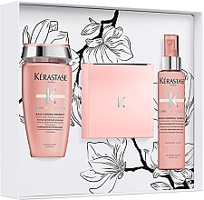 Fragrances, Perfumes, Cosmetics Set - Kerastase Chroma Absolu Trio Spring Set (sham/250ml + h/mask/200ml + ser/150ml)