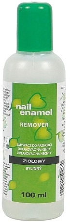 Herbs Extract Nail Polish Remover - Venita Herbal Green Nail Enamel Remover — photo N1