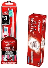 Fragrances, Perfumes, Cosmetics Set - Colgate Max White Expert White (toothbrush/1pc + pen/1pc + toothpaste/75ml)