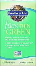 Fragrances, Perfumes, Cosmetics Natural Fat Burner Fuco Thin Green, capsules - Garden of Life