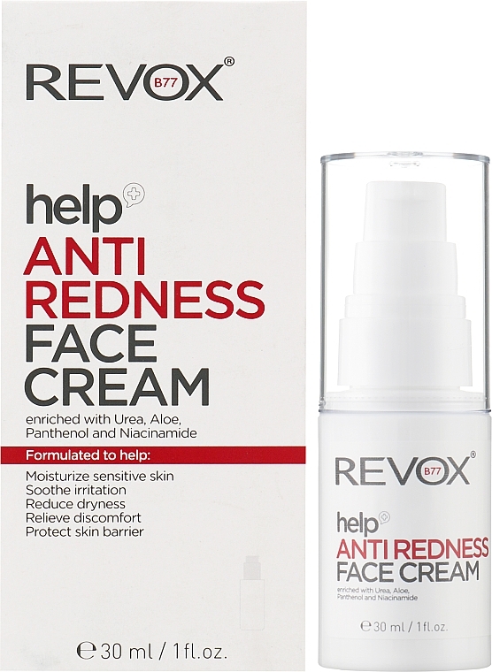 Anti-Redness Face Cream - Revox Help Anti Redness Face Cream — photo N2