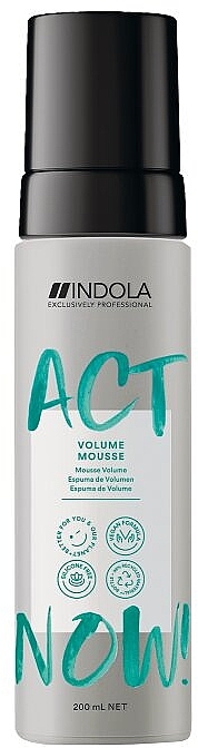 Non-Aerosol Volume Mousse - Indola Act Now! Non-Aerosol Volume Mousse — photo N2