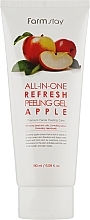 Fragrances, Perfumes, Cosmetics Apple Face Peeling Gel - FarmStay All-In-One Whitening Peeling Gel Cream Apple