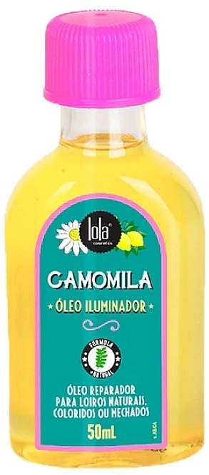 Illuminating Chamomile Hair Oil - Lola Cosmetics Camomila Illuminating Oil — photo N1