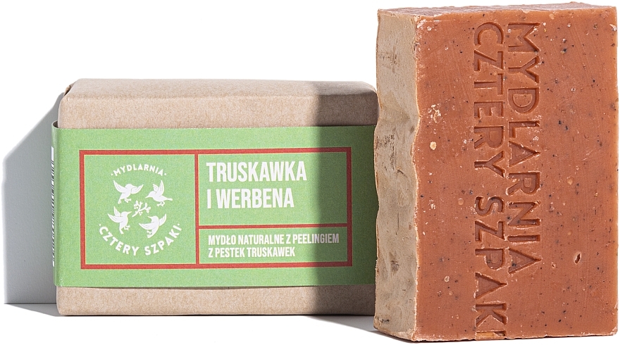 Strawberries & Verbena Soap - Cztery Szpaki Soap — photo N1