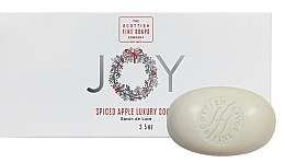 Fragrances, Perfumes, Cosmetics Set - Scottish Fine Soaps Joy Spiced Apple Luxurious Soap Gift Set (soap/4x100g)