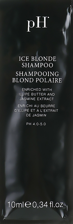 Ice Blonde Shampoo - Ph Laboratories Ice Blonde Shampoo (sample) — photo N1