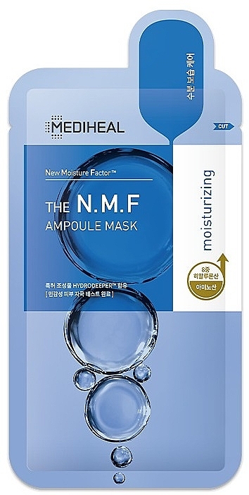 Moisturizing Sheet Face Mask - Mediheal The N.M.F Moisturizing Ampoule Mask — photo N1