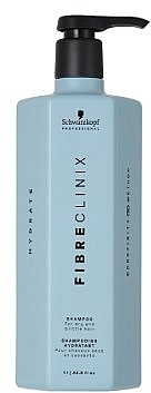 Moisturising Shampoo - Schwarzkopf Professional Fibre Clinix Hydrating Shampoo — photo N1