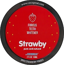 Fragrances, Perfumes, Cosmetics Whitening Tooth Powder "Strawberry" - Cocogreat Strawby Furious Teeth Whitener