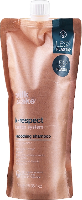 Smoothing Shampoo - Milk Shake K-Respect Smoothing Shampoo — photo N3