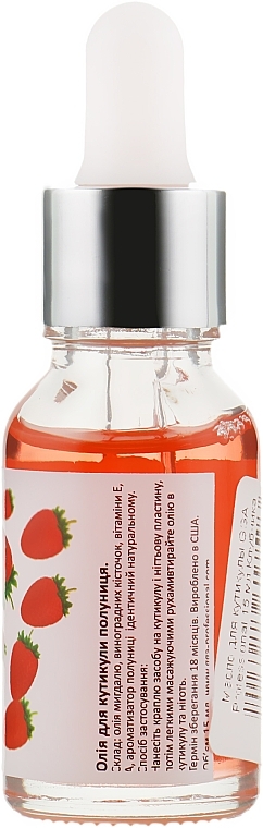 Strawberry Cuticle Oil - GGA Professional Cuticle Oil — photo N2