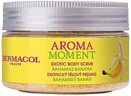 Fragrances, Perfumes, Cosmetics Banana Body Scrub - Dermacol Aroma Moment Exotic Body Scrub Bahamas Banana