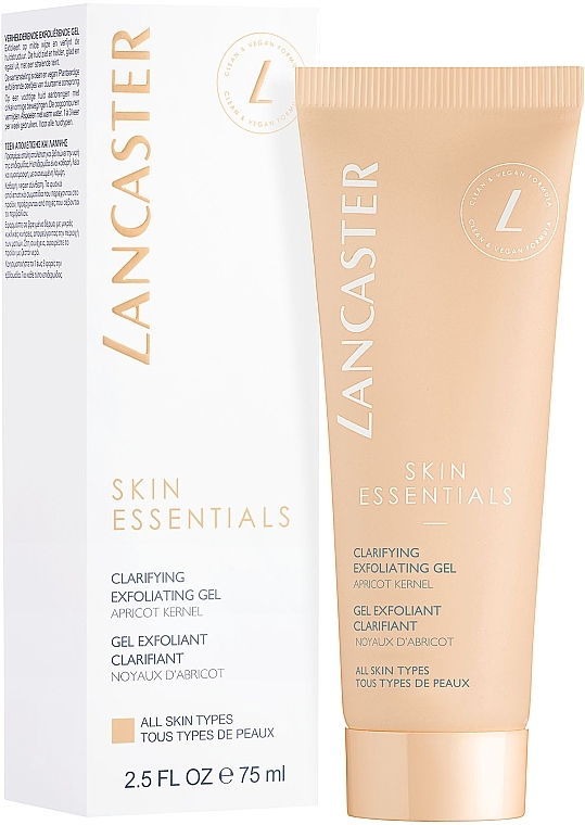 Cleansing Exfoliating Face Gel - Lancaster Skin Essentials Clarifying Exfoliating Gel — photo N2