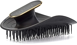 Hair Brush, black - Manta Healthy Hair Brush Black — photo N2